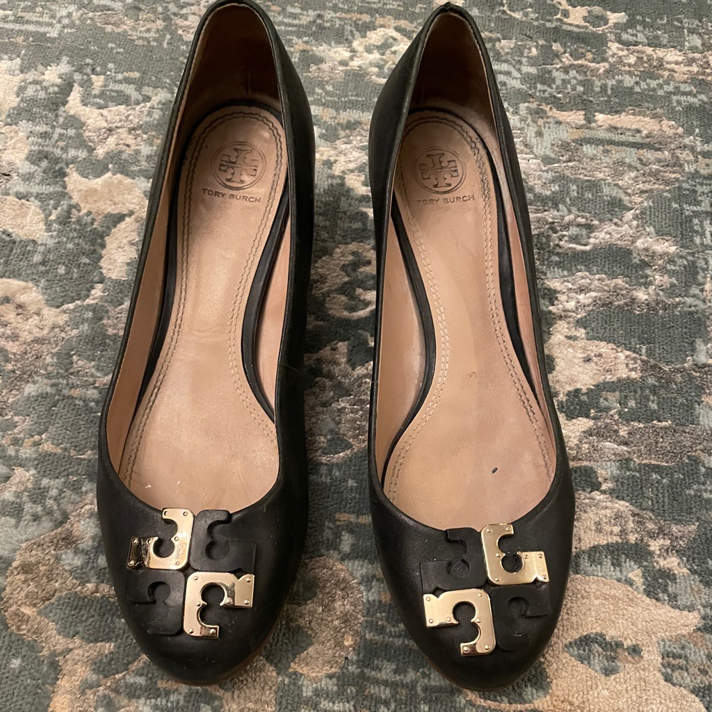 Tory Burch Platform Heel Ballet Shoe Pump